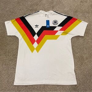 Adidas Germany DFB Black Sz Mens XL Deutscher Fussball-Bund Soccer Jersey NWT